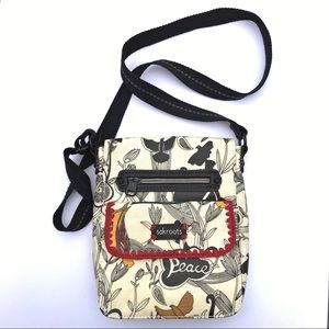 Sakroots The Sak BRAND NEW Cream Crossbody Bag